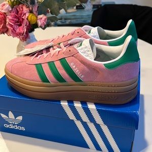 Adidas Gazelle Platform Tennis Shoes